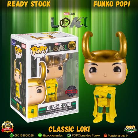 Jual Funko POP! Marvel - Loki (2021) Disney+ - Classic Loki Exclusive #902 | Shopee Indonesia