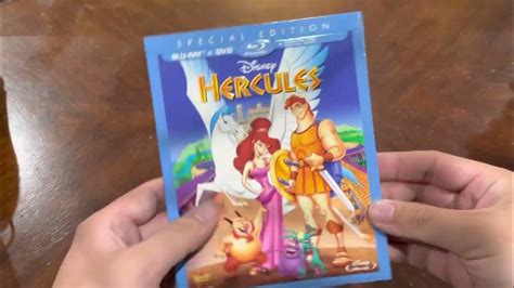 Disney Hercules Blu-ray Overview - YouTube