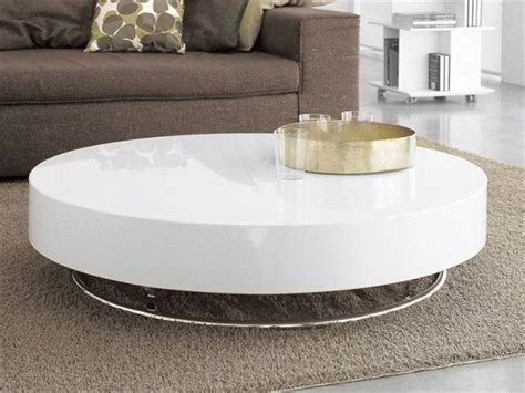 The Best Of White Round Coffee Table | White round coffee table, Luxury furniture design, Round ...