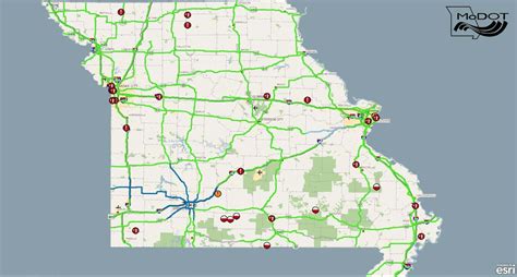 Road Conditions; MoDOT Traveler Map | 104.1 FM | KSGF