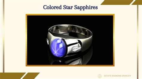 Complete Guide to Star Sapphire - Estate Diamond Jewelry