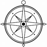 Compass Outline coloring Book Page line art drawing  Premium AI sketch template
