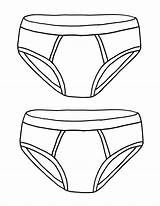Under Pants Coloring Page Pages sketch template