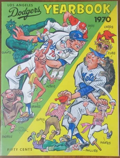 1970 LOS ANGELES Dodgers Souvenir Yearbook - Walter Alston Don Sutton W. Davis $3.99 - PicClick