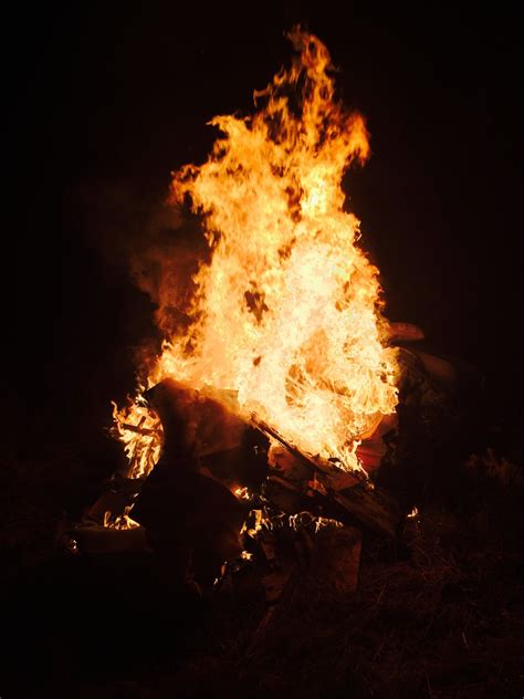 Free Images : flame, fire, campfire, bonfire, explosion, blaze ...