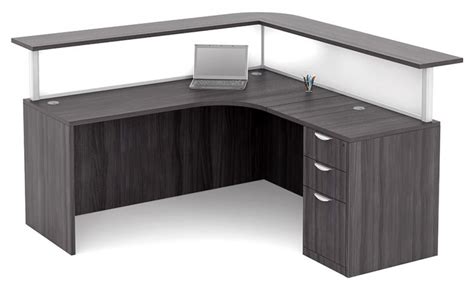 Modern L Shaped Reception Desk Pl Laminate - vrogue.co