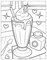 24 Milkshake Coloring Pages Free PDF To Print  Woo sketch template
