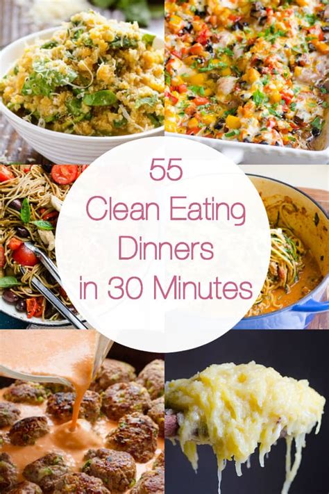 55 Healthy Dinner Ideas in 30 Minutes - iFOODreal - Healthy Family Recipes