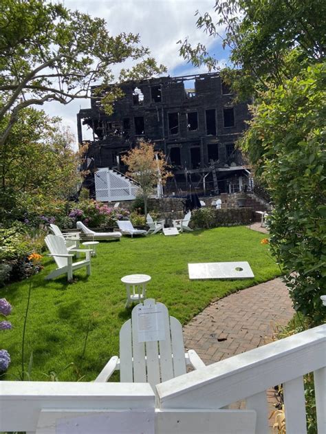 The remains of the Veranda House in Nantucket, where we were supposed ...