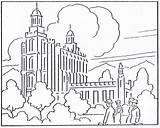 Lds Temple Coloring Pages At GetColoringscom  Free Printable sketch template
