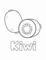 Printable kiwi Coloring Page Pdf – Artofit sketch template