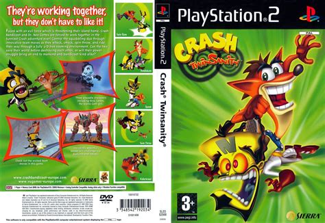 Tudo Capas 04: Crash Twinsanity - Capa Game PS2