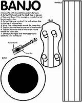 Banjo  crayolacomau sketch template