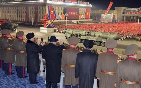 North Korean parade showed off record number of ICBMs, analysts say ...