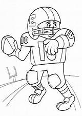 Free & Easy To Print Football Coloring Pages  Tulamama sketch template