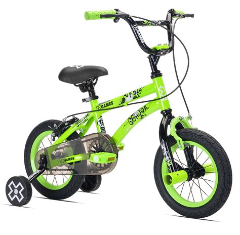 X-Games 12" BMX Boy's Bike, Green - Walmart.com