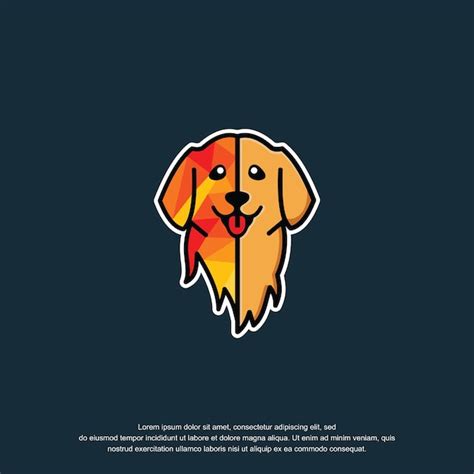 Premium Vector | Dog logo inspiration design