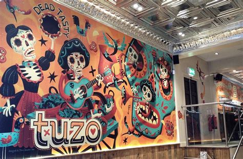 20 of the best wall murals in restaurants around the world | Mexican ...