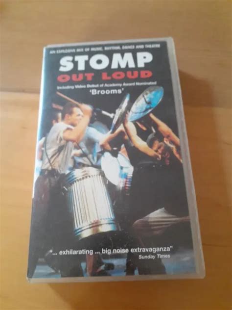 STOMP OUT LOUD VHS Video 60 Minutes Including Brooms 1998 Music Musical Rare £17.50 - PicClick UK