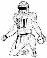 Coloring Pages  Football For Kids sketch template