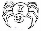 Spider Coloring Pages Widow Kids Printable Color Coloring4free Spin  sketch template