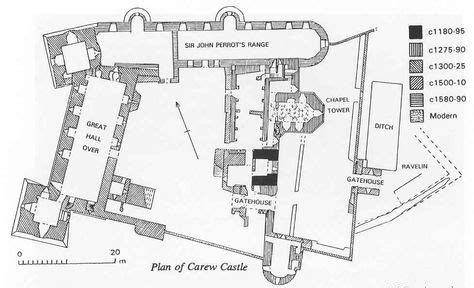 Carew Castle Wales | Fantasy map, Floor plans