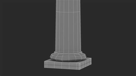 Tuscan Column Model - TurboSquid 2020803