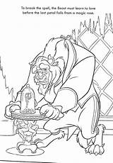 beauty And The Beast coloring Page  Beauty Drawing sketch template