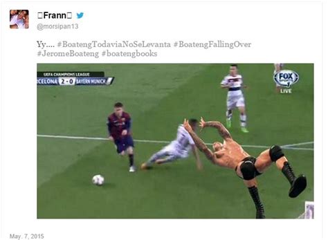 Messi's Dribble Against Boateng Went Bad On Twitter (photos) - Jokes ...