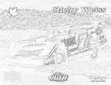 Late Model Race Car Coloring Page Pages sketch template