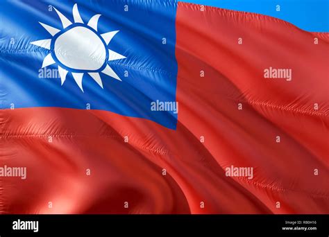 Chinese taipei flag hi-res stock photography and images - Alamy