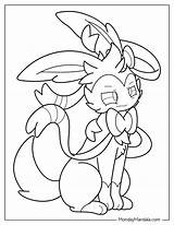 20 Sylveon Coloring Pages Free PDF Printables  Pokemon coloring sketch template