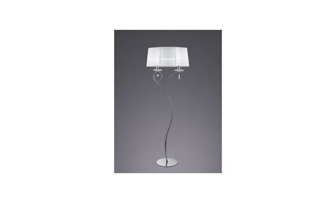 lampadaire baroque louise blanc - Achat/Vente lampadaire pas cher - Couleur-et-design.fr