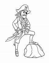 Captain Hook Coloring Page sketch template