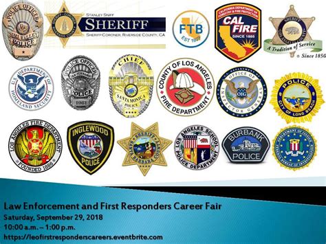 Law Enforcement and First Responders Career Fair - USC Viterbi | Career ...