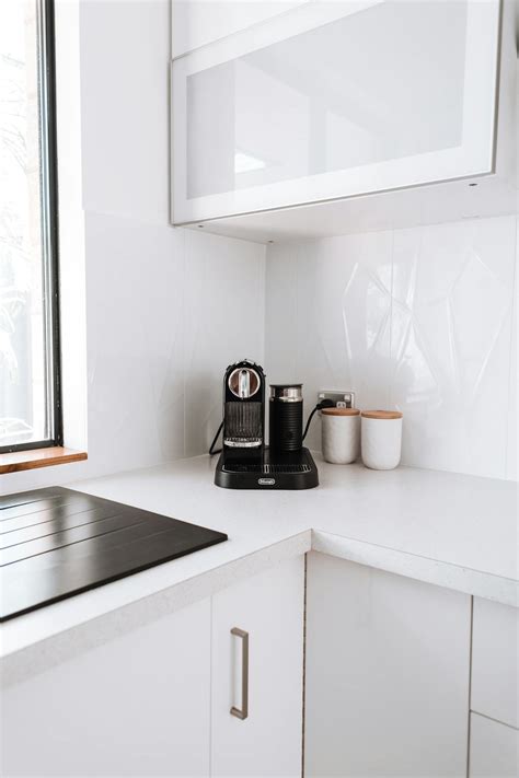 Coffee machine on white kitchen counter · Free Stock Photo