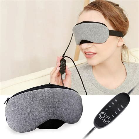 Portable Cold and Hot USB Heated Steam Eye Mask for Sleeping, Eye Puffiness, Dry Eye, Tired Eyes ...