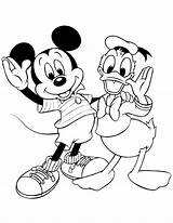 Printable Funny Donald Duck Coloring Pages PDF For Kids  sketch template