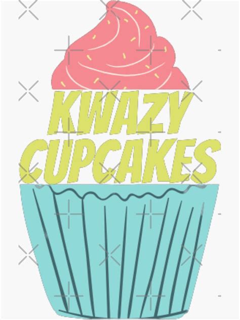 "Kwazy cupcakes(Black)|brooklyn nine-nine|Gina Linetti " Sticker by ...