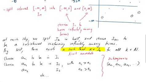 8.1 The Bolzano-Weierstrass Theorem - YouTube