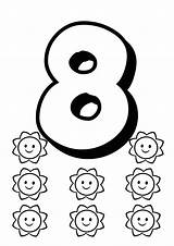 Number Coloring Pages Printable sketch template