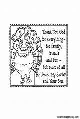 Christian Thanksgiving Coloring Page  Free Printable Pages sketch template