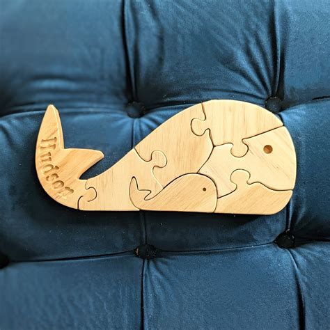 Wooden Animal Puzzle - Etsy