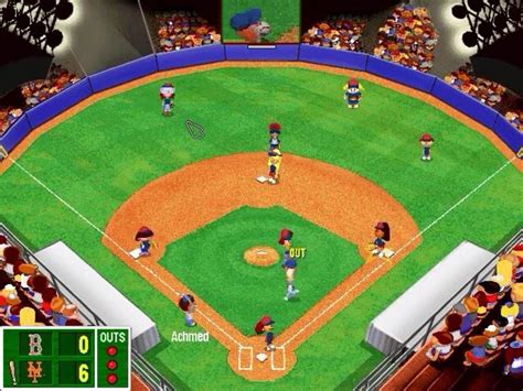 Backyard baseball 2003 game - blackdas