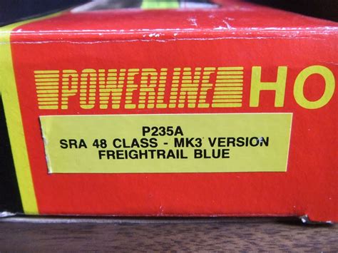 Powerline HO SRA 48 CLASS MK3 V DIESEL FREIGHT LOCOMOTIVE 4898 Boxed. - Picture 12 of 12