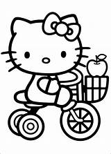 Hello Kitty Playing Coloring Pages  Coloring Cool sketch template