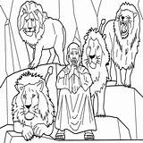 Daniel And The Lions Den Coloring Page Sensational  sketch template