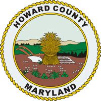 Howard county (Maryland), seal - vector image