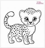 25 Cheetah Coloring Pages  Free Printable Sheets And Images For Kids sketch template