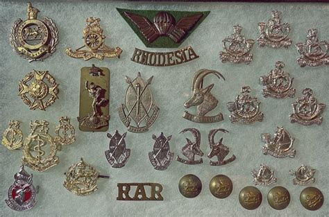 Rhodesian Army Metal Insignia - ALL AFRICAN NATIONS - World Militaria Forum